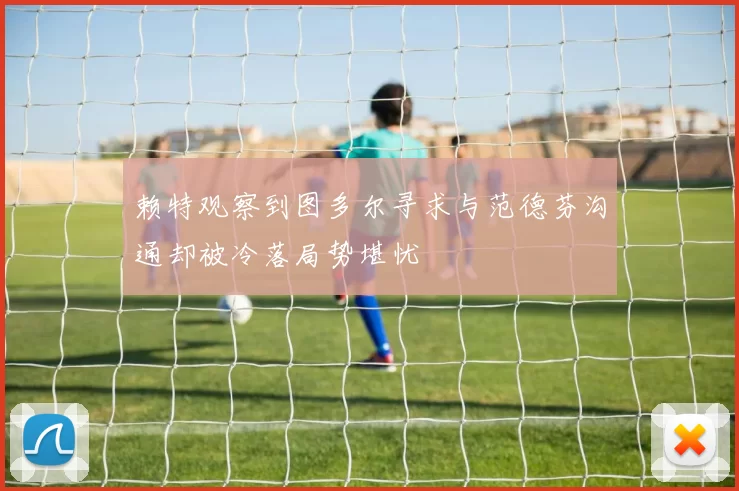 赖特观察到图多尔寻求与范德芬沟通却被冷落局势堪忧